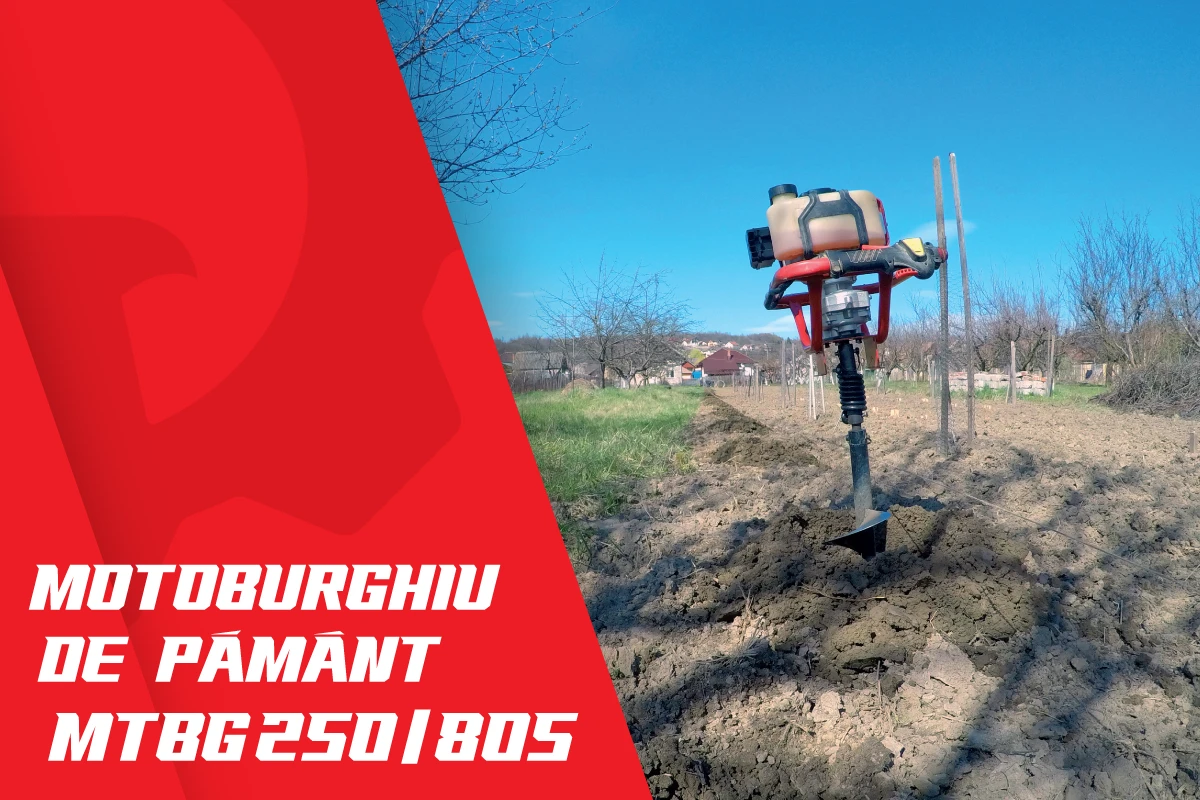 Motoburghiu de pământ Rotakt MTBG250/805