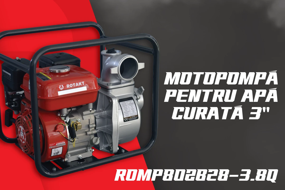 Alege motopompa în funcţie de nevoile tale
