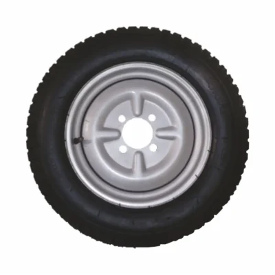 Roata de cauciuc 5.00-12 pentru remorca, Rotakt