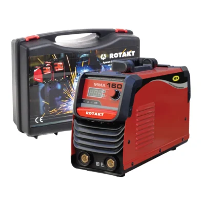 Aparat de tip invertor pentru sudura MMA, ROTAKT MMA 160 cu valiza
