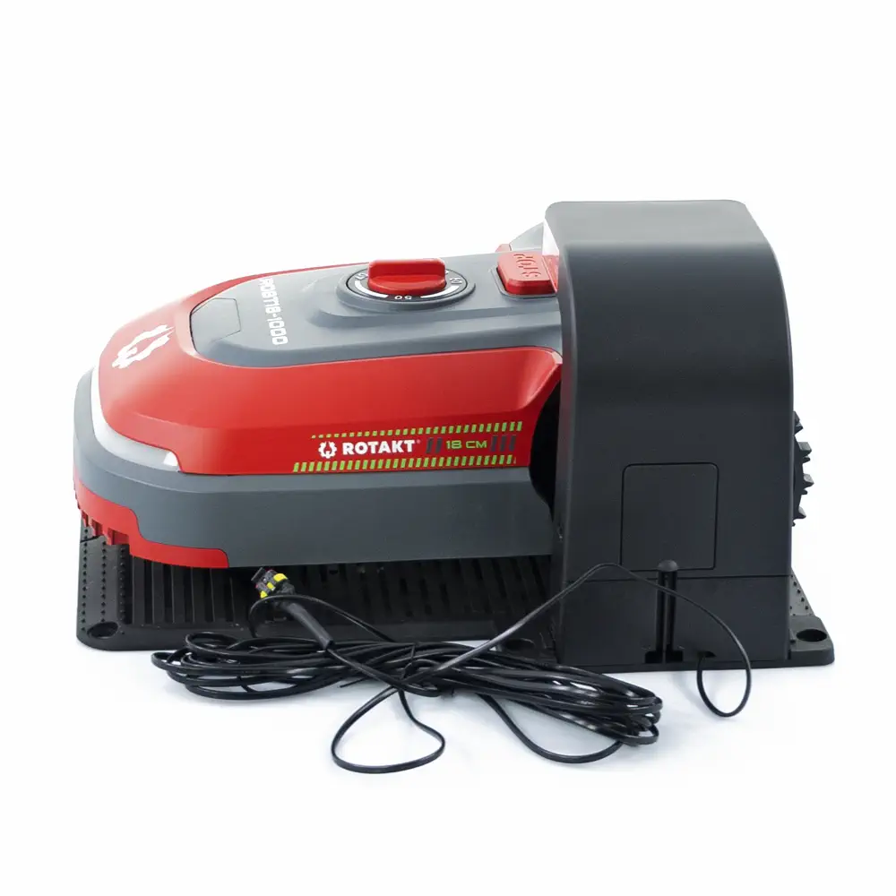 Robot pentru gazon Rotakt Photon ROBT18-1000, 1000mp, Bluetooth, WiFi, Baterie 4Ah, Timp de lucru 180min - imagine 8