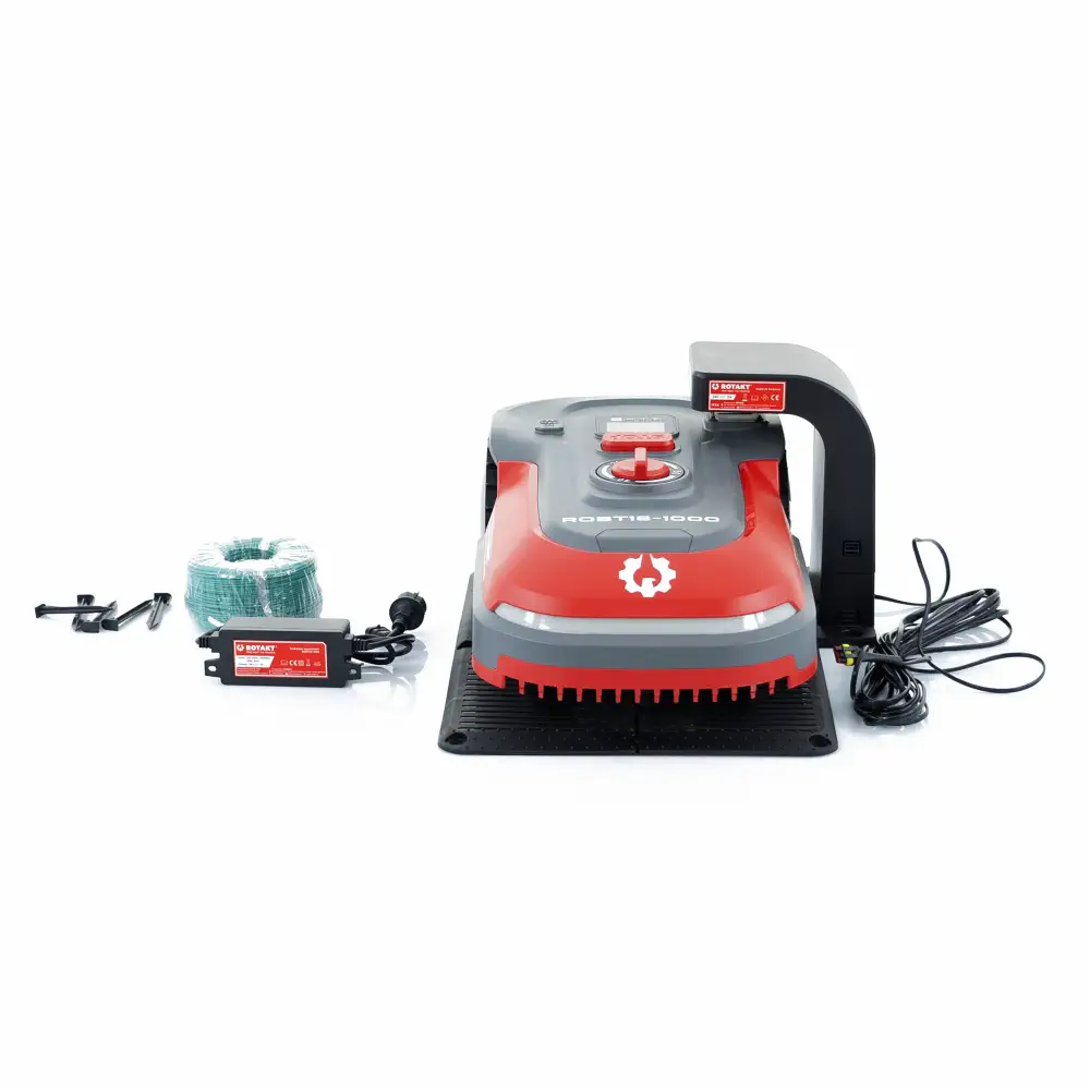 Robot pentru gazon Rotakt Photon ROBT18-1000, 1000mp, Bluetooth, WiFi, Baterie 4Ah, Timp de lucru 180min - imagine 16