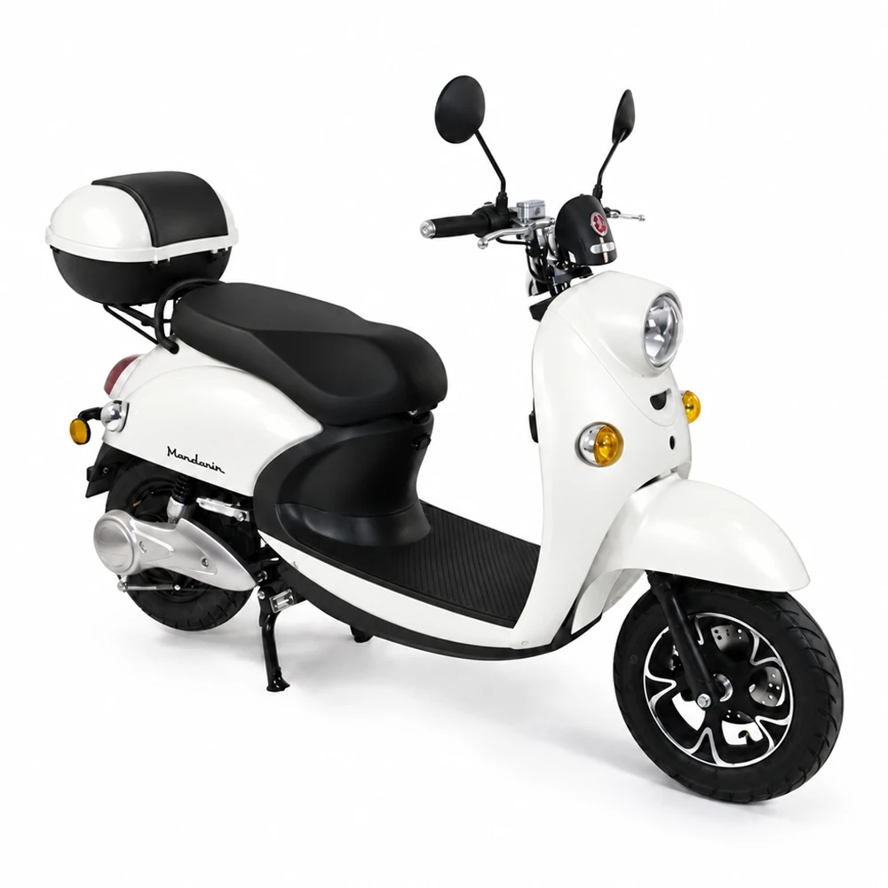 Scuter electric 25 km/h fără permis Rotakt Mandarin, motor 1600W, autonomie pana la 55 km, baterie litiu-ion 60V 20Ah, 2 locuri - imagine 3