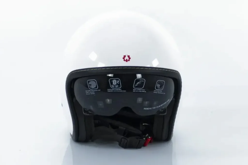 casca moto rotakt alba