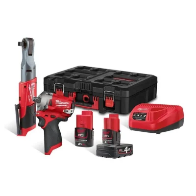 Milwaukee 4933478823 M12FPP2AV-422P M12 COMBO KIT IN2