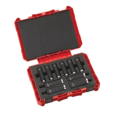 Milwaukee 4932352861 SET TUBULARE 1/2″ HEXAGONALE 8/10/11/12/13/14/16/17/19/21MM