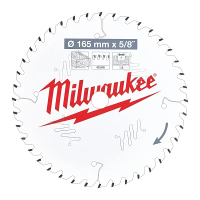 Milwaukee 4932471312 DISC CIRCULAR CSB P W 165X15.87X1.6X40ATB