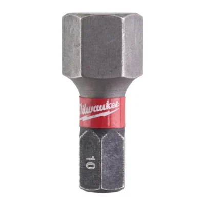 Milkwaukee BIT SHOCKWAVE HEX10x25MM-2BUC