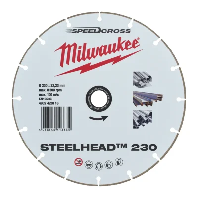 Milwaukee 4932492016 DISC DIAMANTAT STEELHEAD 230MM