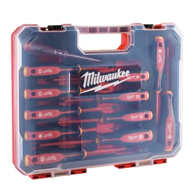 Milwaukee 4932479095 SET TRI-LOBE VDE SCREWDRIVER 12PCS