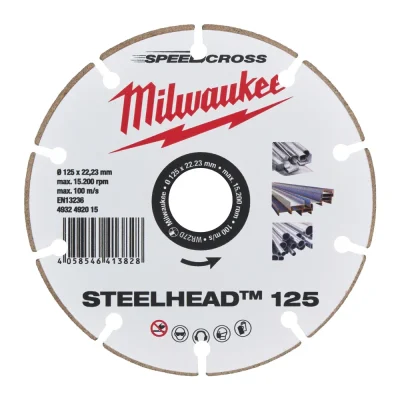 Milwaukee 4932492015 DISC DIA STEELHEAD 125 MM