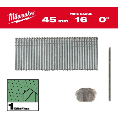 Milwaukee 4932498315 CUIE 16G/0/45MM/G/S/C1 – 2500 BUC