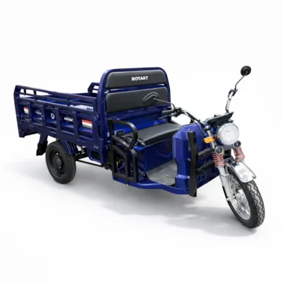 Triciclu Transport Marfa Rotakt Goliat Plus, Motor 2000W, Autonomie Până la 68 km, Fara Permis