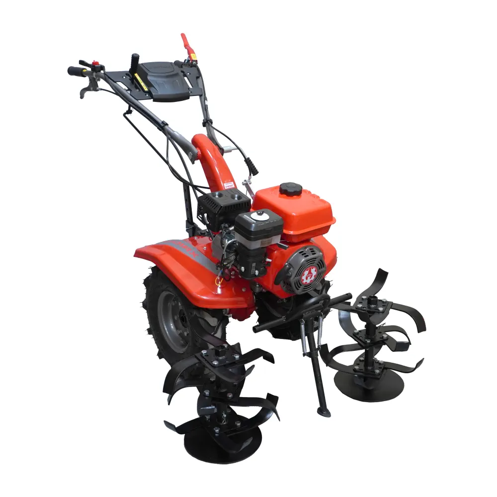 Motocultor Rotakt RO101Rx Junior Plus Roti 5.00-8 motor 7 CP benzina 2+1 viteze latime lucru 56-90 cm freze 2+1