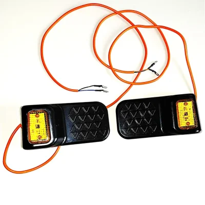 Set semnalizatoare fata cu LED 12V/5W pentru triciclu electric Nautilus Ultra
